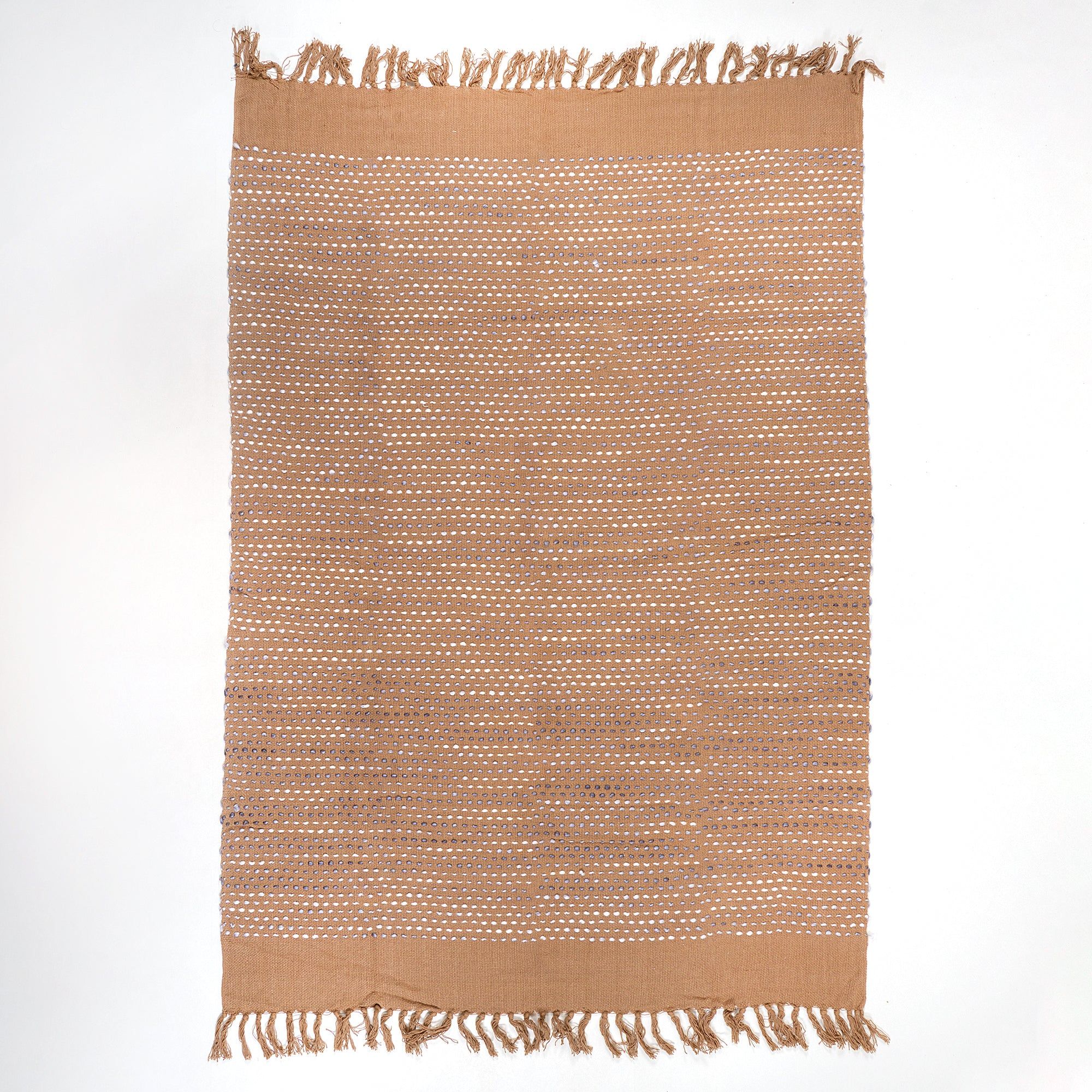 Luxury Brown Soft Cotton Throws for Couch